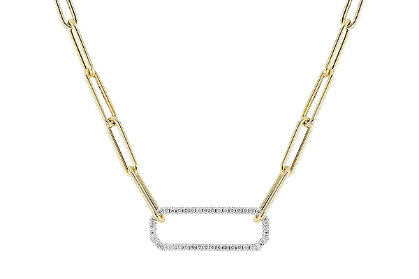 F310-28180: NECKLACE .50 TW (17 INCHES)