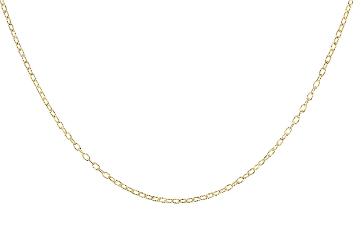 F310-33616: ROLO LG (18IN, 2.3MM, 14KT, LOBSTER CLASP)