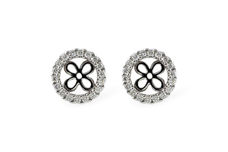 K223-95389: EARRING JACKETS .30 TW (FOR 1.50-2.00 CT TW STUDS)
