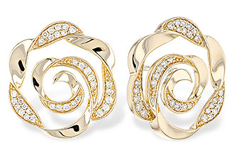C310-30853: EARRINGS .25 TW
