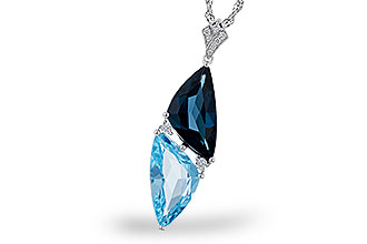 C311-20871: NECK 6.87 BLUE TOPAZ 6.97 TGW