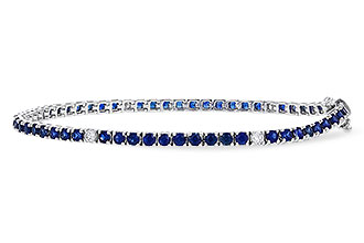 D311-19980: BRACELET 3.27 TW SAPP 3.52 TGW (7")