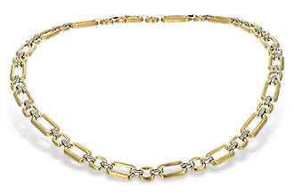E225-77198: NECKLACE .80 TW (17 INCHES)