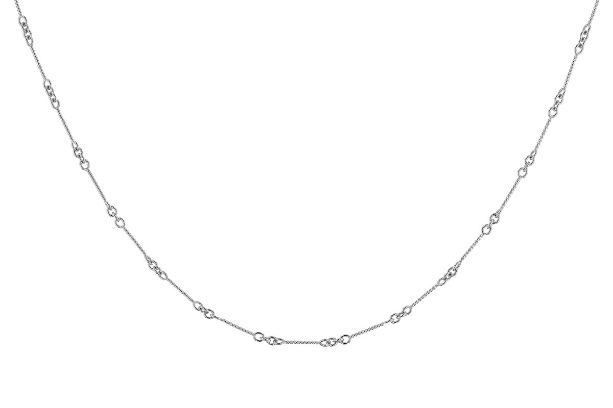 E310-33616: TWIST CHAIN (22IN, 0.8MM, 14KT, LOBSTER CLASP)