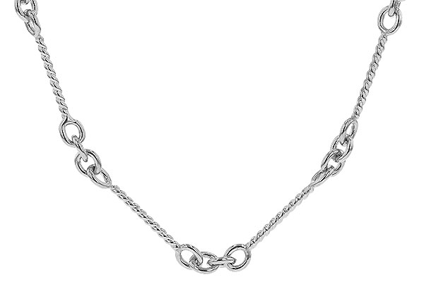 E310-33616: TWIST CHAIN (22IN, 0.8MM, 14KT, LOBSTER CLASP)