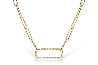 F310-28180: NECKLACE .50 TW (17 INCHES)