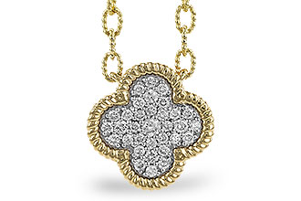 F310-36325: NECKLACE .32 TW (18")