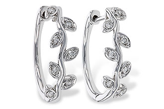 F311-20880: EARRINGS .25 TW