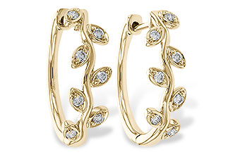 F311-20880: EARRINGS .25 TW