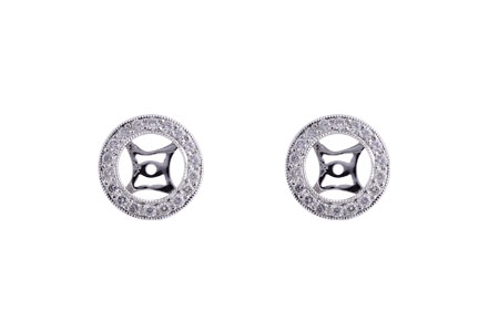 G220-33571: EARRING JACKET .32 TW (FOR 1.50-2.00 CT TW STUDS)