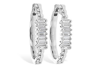 H309-41798: EARR .20 TW BAGUETTES