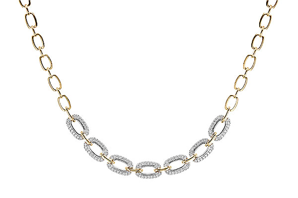 K310-29025: NECKLACE 1.95 TW (17 INCHES)