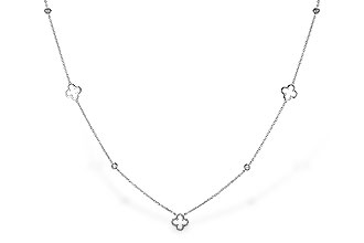K311-20871: NECKLACE .20 TW (18")