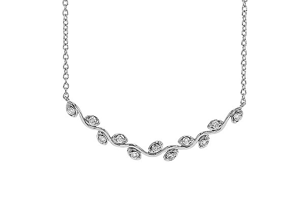 K311-26316: NECKLACE .25 TW (18")