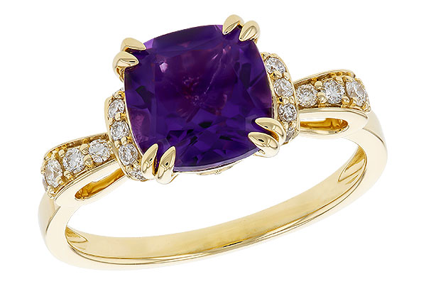 L311-22707: LDS RG 1.83 AMETHYST 2.05 TGW (8MM AMY)
