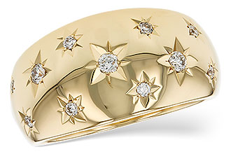 M312-09970: LDS DIA WEDDING RING .18 TW
